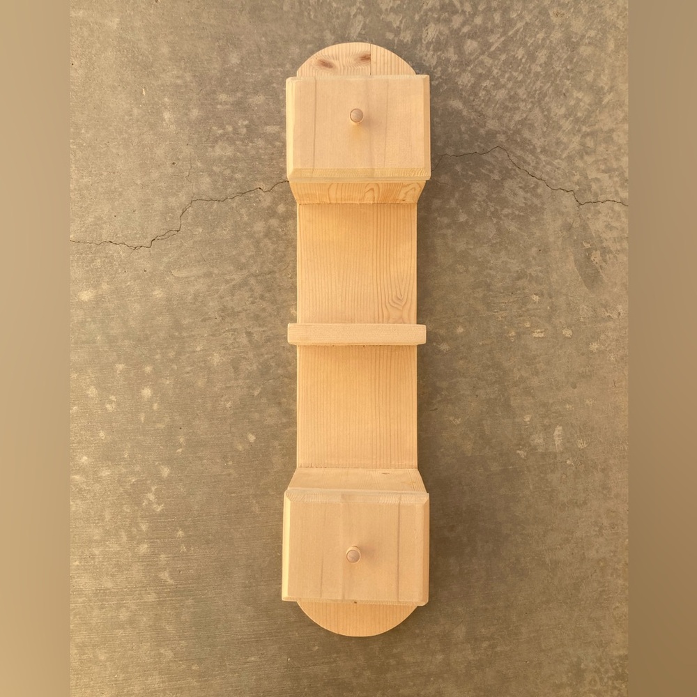 Natural Wood Wall Shelf
